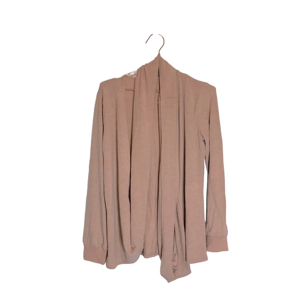 Serena Williams tan wrap top size medium